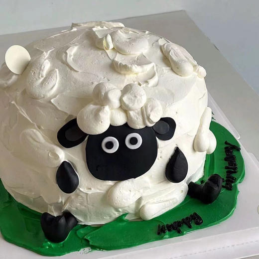 【呆萌羊羊】可爱儿童蛋糕 商品图0