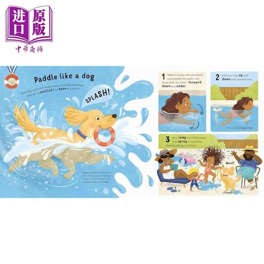 【中商原版】动物游泳学校 Animal Swim School 英文原版 儿童绘本 动物图画故事书 进口图书 商品图3