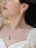冰雪女王施华洛姆贝珍珠项链耳钉套装 商品缩略图9