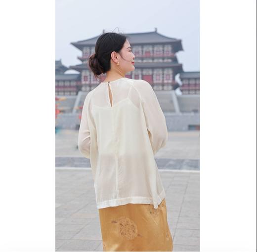 【抖音专属】千门次第-阔版衬衫（24810947-汉白玉） 商品图2