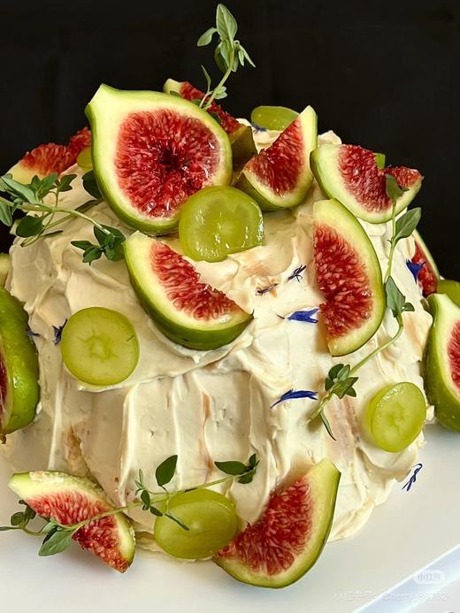 【老板娘果园自采无花果】无花果炸弹·奶油蛋糕 商品图0