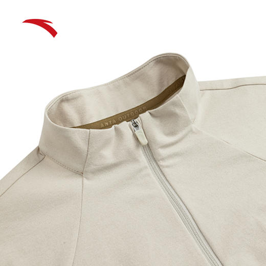 【L断码】安踏×中国国家地理丨长袖t恤女新款户外半拉链运动上衣162446404【库存有限，如无货将做退款，介意慎拍！】 商品图1