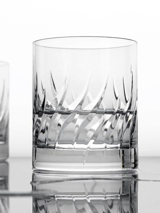 BOHEMIA捷克进口手工水晶玻璃威士忌杯洋酒杯 家用轻奢送礼谢菲尔德白兰地杯生长凝聚海中女神系列波纹威士忌杯 商品图3
