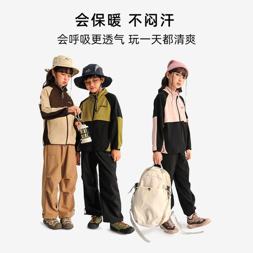 龙之涵 亲子款 “即刻运动”系列轻氧速吸棒球外套 吸湿排汗速干  婴幼儿A类标准 商品图4