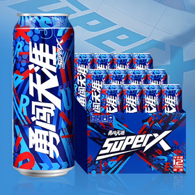 【12听整箱】雪花啤酒SuperX500整箱超级勇闯天涯聚会