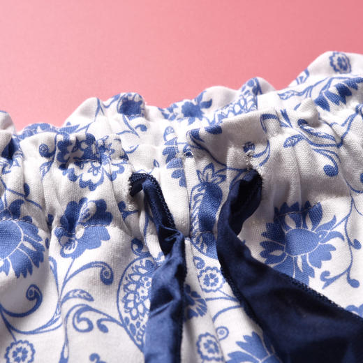 爱帝国风青花瓷韵纯棉长袖家居套 商品图3