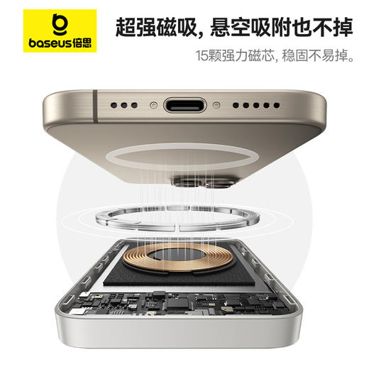 【国家3C认证】倍思 磁吸旋转支架 移动电源 5000mAh  20W / 10000mAh 30W 商品图3