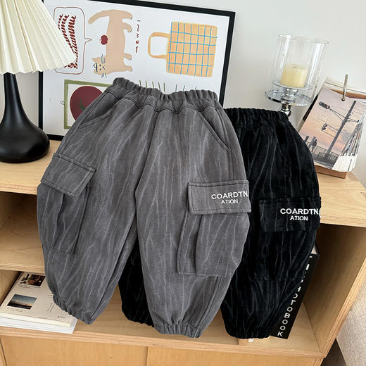 【高品质裤子大合集49元/件起】不值可退！送运费险！100-170码中大童格子拼接休闲裤牛仔裤工装裤！聚 商品图14