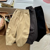 【高品质裤子大合集49元/件起】不值可退！送运费险！100-170码中大童格子拼接休闲裤牛仔裤工装裤！聚 商品缩略图11