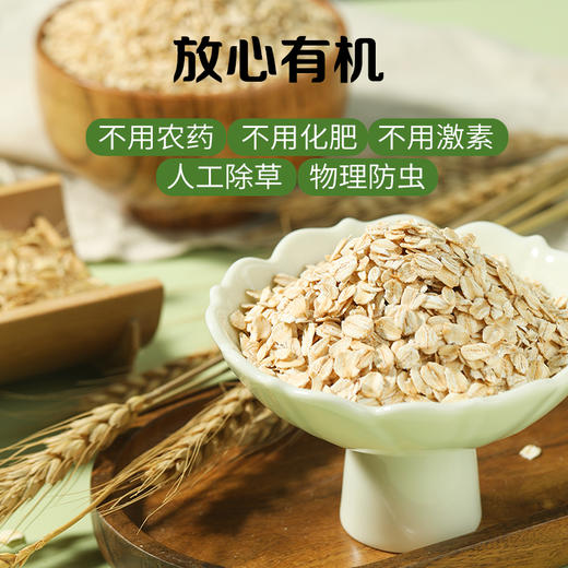 【有机燕麦桶】好麦多国燕一号888g赠6袋30g有机麦片 商品图1