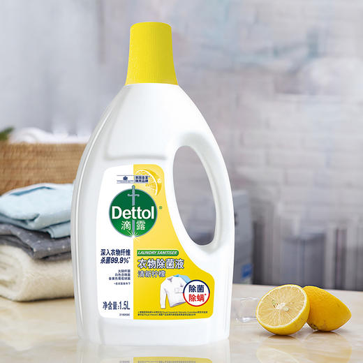 滴露 衣物除菌液1.5L 深入衣物纤维除菌 多重功效 安全配方 48小时发货 商品图4