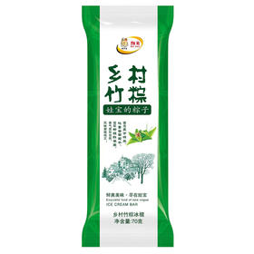 娃宝的粽子 乡村竹粽子70g/支 棒冰冰淇淋雪糕冰糕批发
