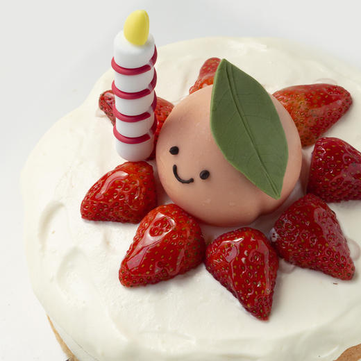 教师节「桃lly满天下」芋泥麻薯咸蛋黄味蛋糕 商品图2