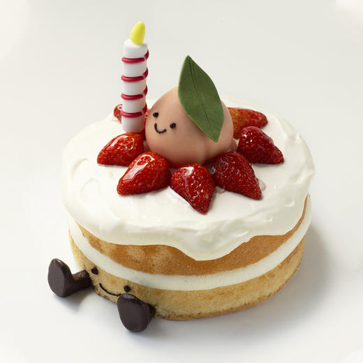 教师节「桃lly满天下」芋泥麻薯咸蛋黄味蛋糕 商品图1