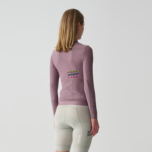MAAP 女士 Evade X Thermal LS Jersey 2.0 葡萄紫色 加绒长袖骑行服 商品图1
