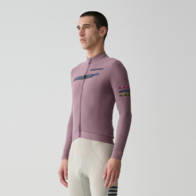 MAAP 男士 Evade X Thermal LS Jersey 2.0 葡萄紫 加绒长袖骑行服