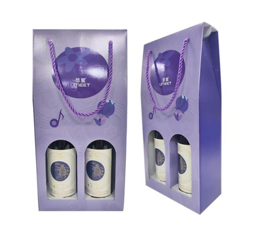 悠蜜蓝莓精酿遇见·蓝雪蓝莓酒 450ml 贵州 商品图3