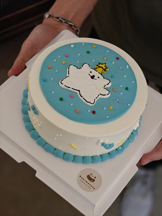 线条小狗定制款蛋糕（口味多选一） 商品图1