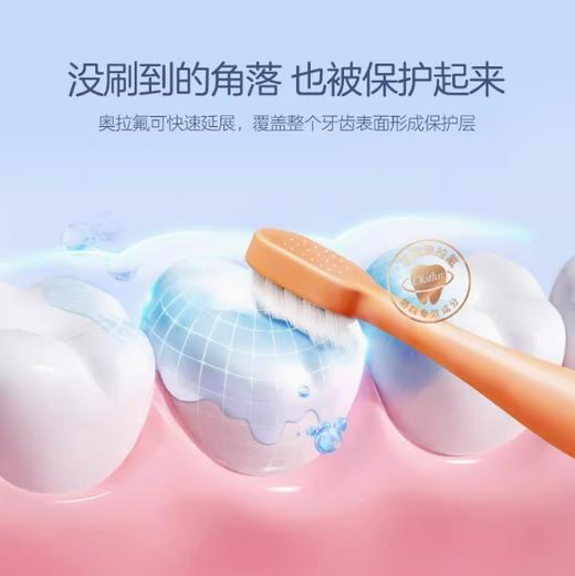 兔头妈妈奥拉氟儿童防蛀牙膏3-12岁（蜜桃味）50g 商品图1