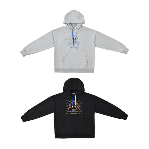 【GSC现货】pop子和pipi美的日常×阿鸭和TA的朋友们帽衫卫衣GSM 商品图4