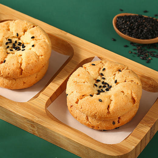 百草味桃酥100g盒传统糕点点心早餐零食酥脆小吃小包装 商品图2