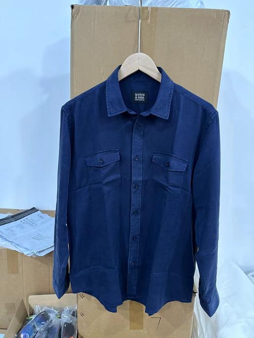 清仓库不退换 正品苏打新款衬衣，天丝面料。 吊牌价198美金... 商品图1