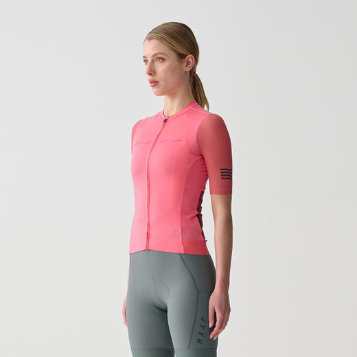 MAAP 女士 Evade Pro Base Jersey 2.0 粉色 短袖骑行服 商品图0