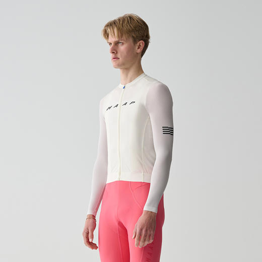 MAAP 男士 Evade Pro Base LS Jersey 2.0 白色 长袖骑行服 商品图0