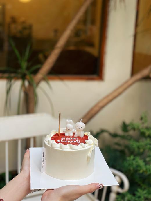 恋爱周年纪念奶油蛋糕（口味多选一） 商品图3