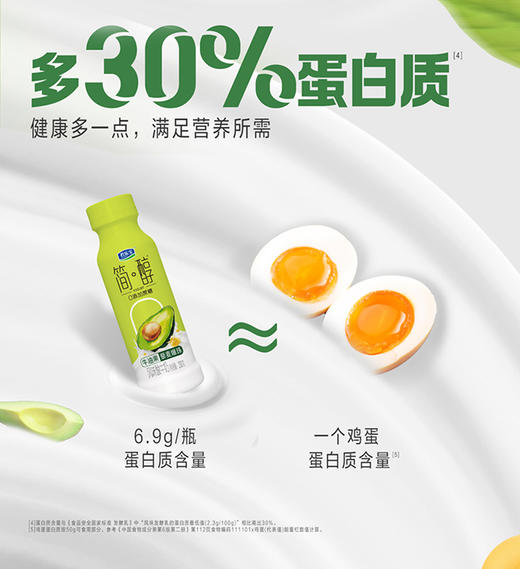 君乐宝简醇酸奶0添加蔗糖牛油果藜麦爆珠风味酸牛奶230g（包装随机） 商品图2