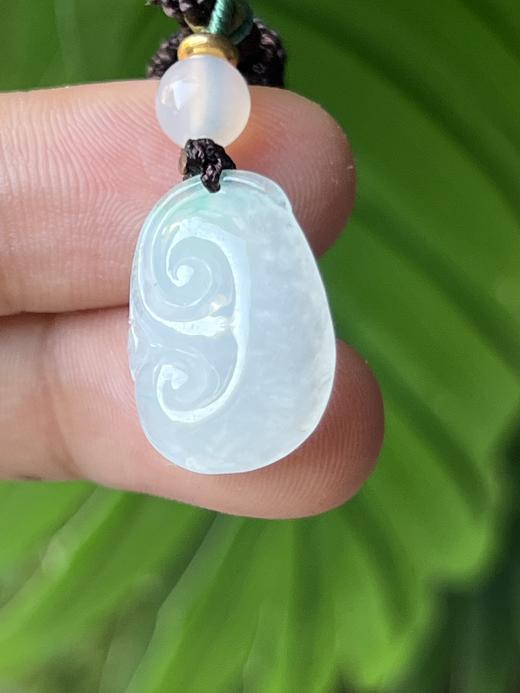 【直播大场福利】冰绿 白冰翡翠小精品 天然翡翠 吊坠 附证书 商品图5