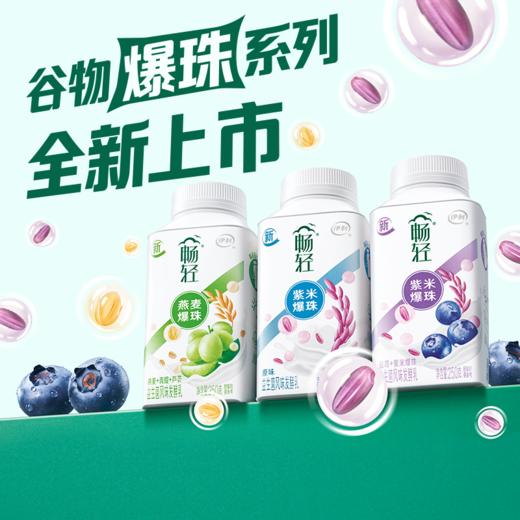伊利畅轻0添加燕麦+凤梨+橙益生菌风味酸奶250g 活性发酵乳爆珠果粒酸牛奶 商品图1