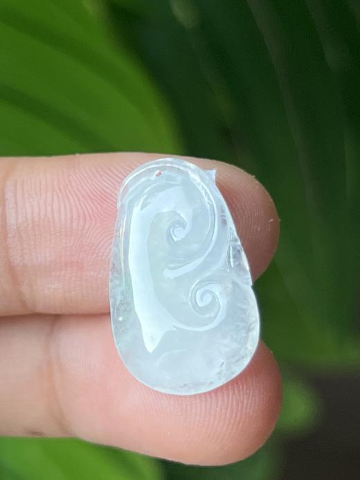 【直播大场福利】冰绿 白冰翡翠小精品 天然翡翠 吊坠 附证书 商品图2