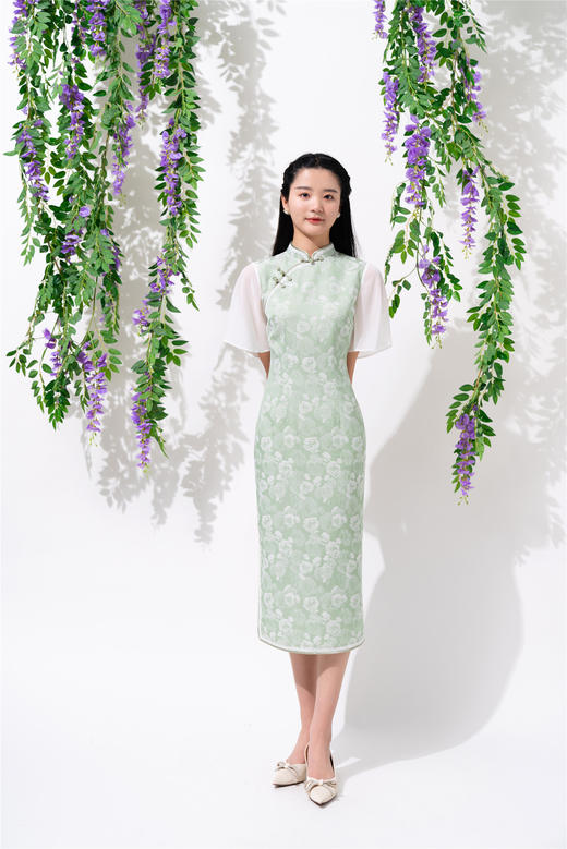 扬州慢  经典百搭气质改良旗袍 商品图0