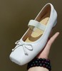 西村名物2024年秋季新款蝴蝶结饰扣舒适平底玛丽珍单鞋U24CE38621 商品缩略图2