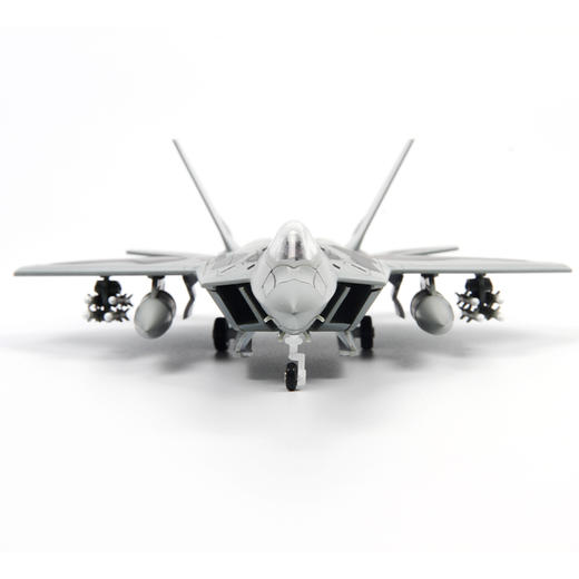 特尔博-长春航展、九三阅兵纪念品 1:100F22隐身战机模型新款合金硬核战机模型收藏送礼 商品图7