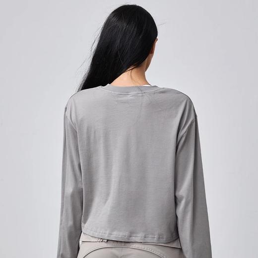 跃牌【周游世界系列】秋冬新款瑜伽服女柔软亲肤轻薄透气美国PIMA棉高士线圆领长袖 TP0782 商品图4