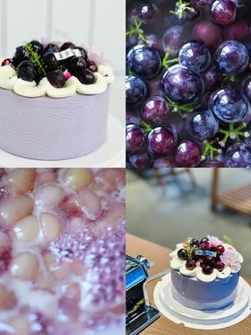 【秋季限定】秋天的紫色浪漫·外交官奶油蛋糕