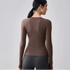 跃牌【周游世界系列】瑜伽服女氨纶轻薄弹衣运动长袖 TP0766 商品缩略图1