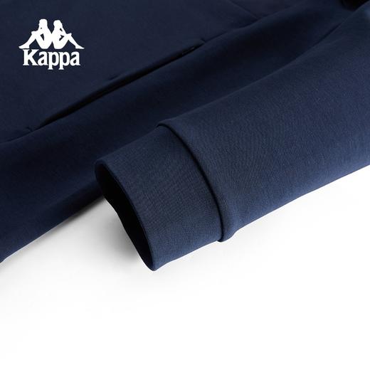 Kappa卡帕背靠背2024新款秋季运动外套男士针织开身帽衫休闲上衣K0E72MK40 商品图4