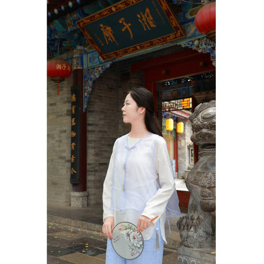 【抖音专属】直筒裤（24709201-碧落） 商品图3