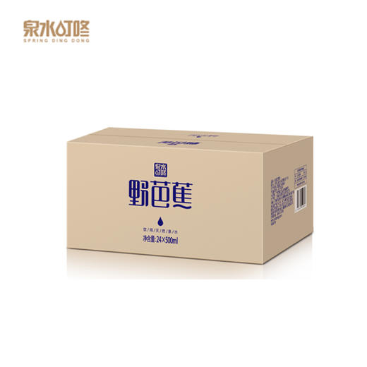 泉水叮咚 野芭蕉 天然泉水 500ml*24 整箱装 清冽甘甜 原生原味 泡茶上品 7天内发货 商品图3
