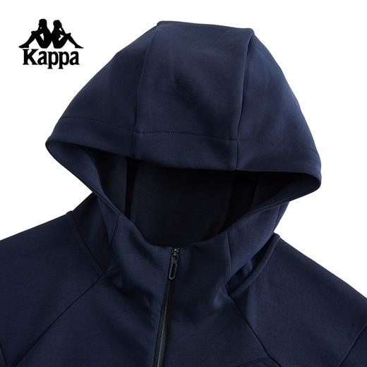 Kappa卡帕背靠背2024新款秋季运动外套男士针织开身帽衫休闲上衣K0E72MK40 商品图2