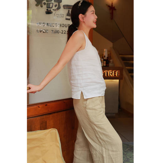 【抖音专属】宽肩吊带（24818970-山矾） 商品图3