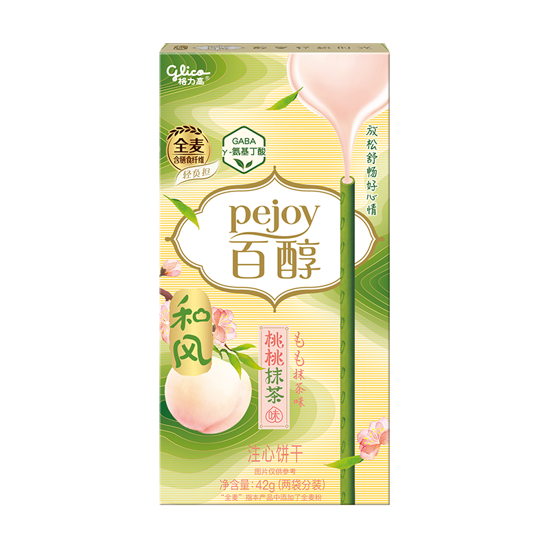 百醇和风系列桃桃抹茶味42g*1盒