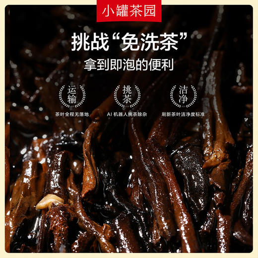 小罐茶园 茉莉熟普64克(4克x16) 花香茶韵 入口飘香 自饮送礼优选 48小时发货 商品图2