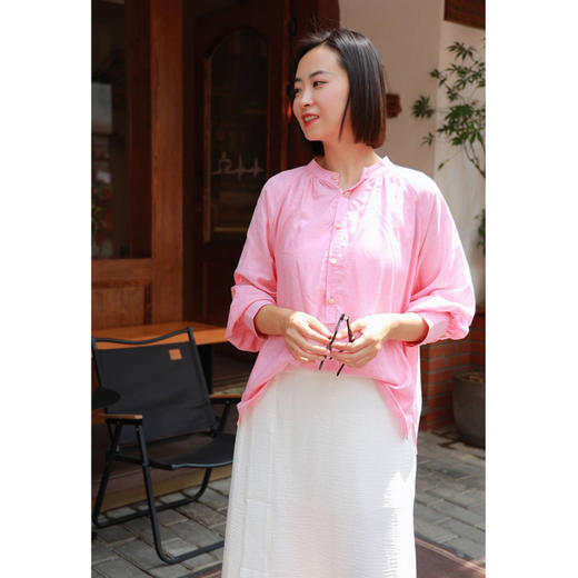 【抖音专属】衬衫（23810605-彤管） 商品图2