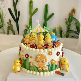 【小奶龙蛋糕】奶龙主题儿童蛋糕