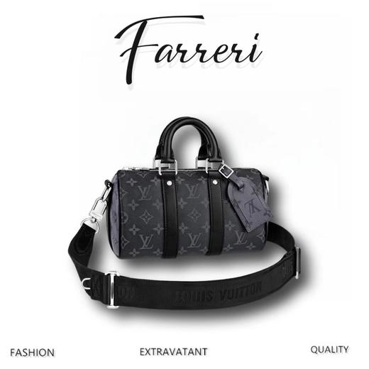 驴家M46271# 免检版keepall25 黑花 黑武士 男 女 商品图0