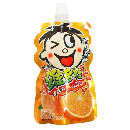旺旺维多粒果冻爽150g/袋香橙味 商品图0